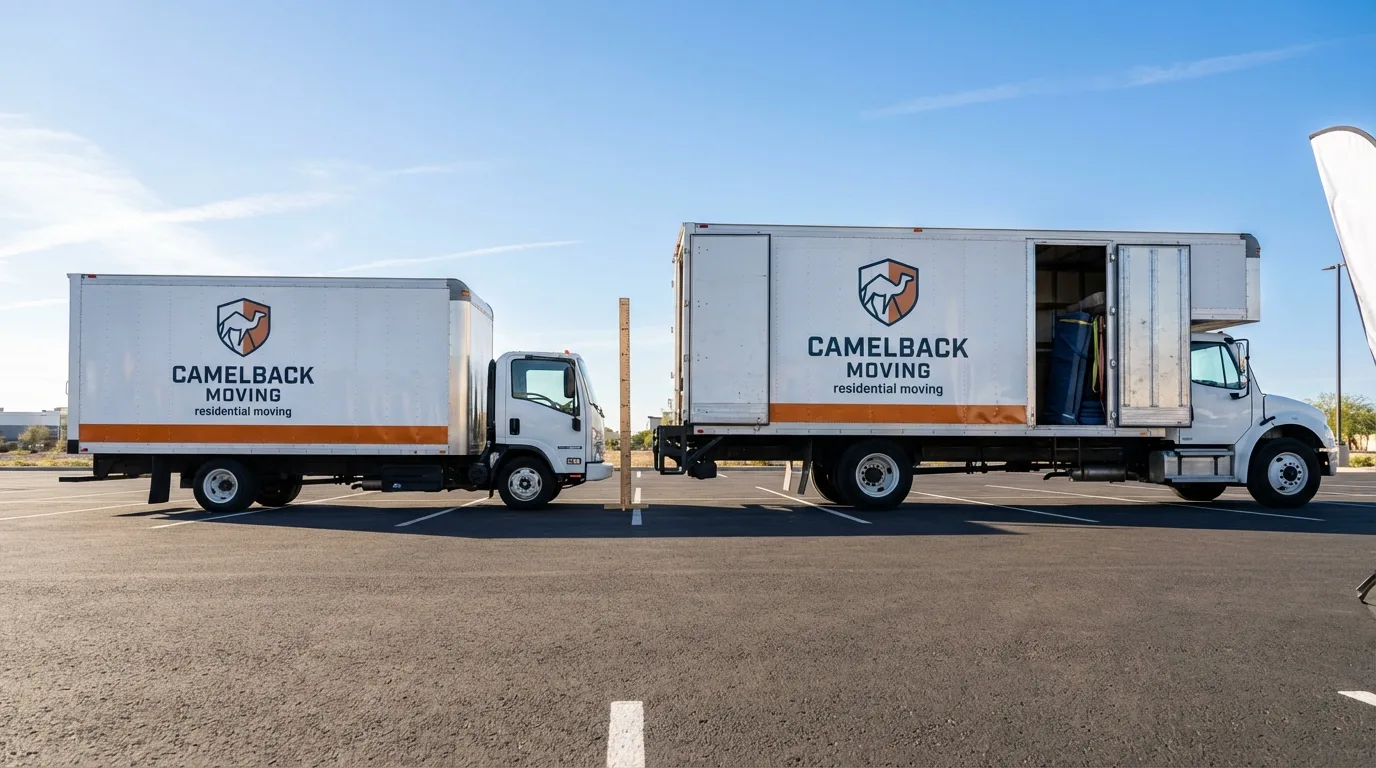 Moving truck size capacity guide in Nashville